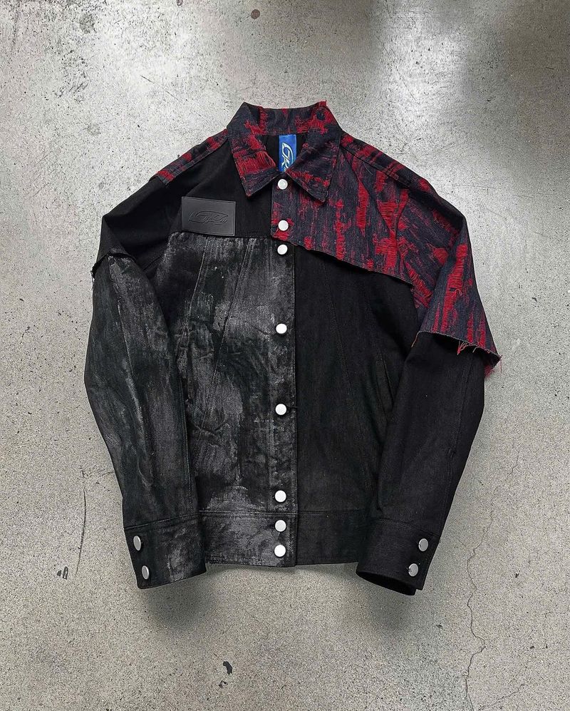 DKILLUMINATE（ディーケーイルミネイト）の「DISTRESSED WAX DENIM JACKET（Jackets/Outerwear）」