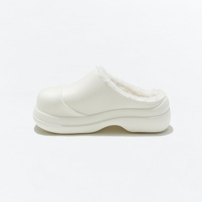 Wednesday Evening Winter Clog - Cream