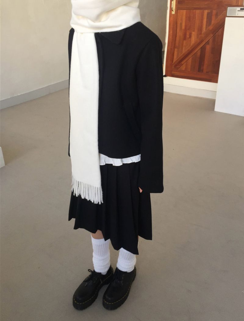 [MD PICK] Pure Roro Pleats Midi Skirt (2color)