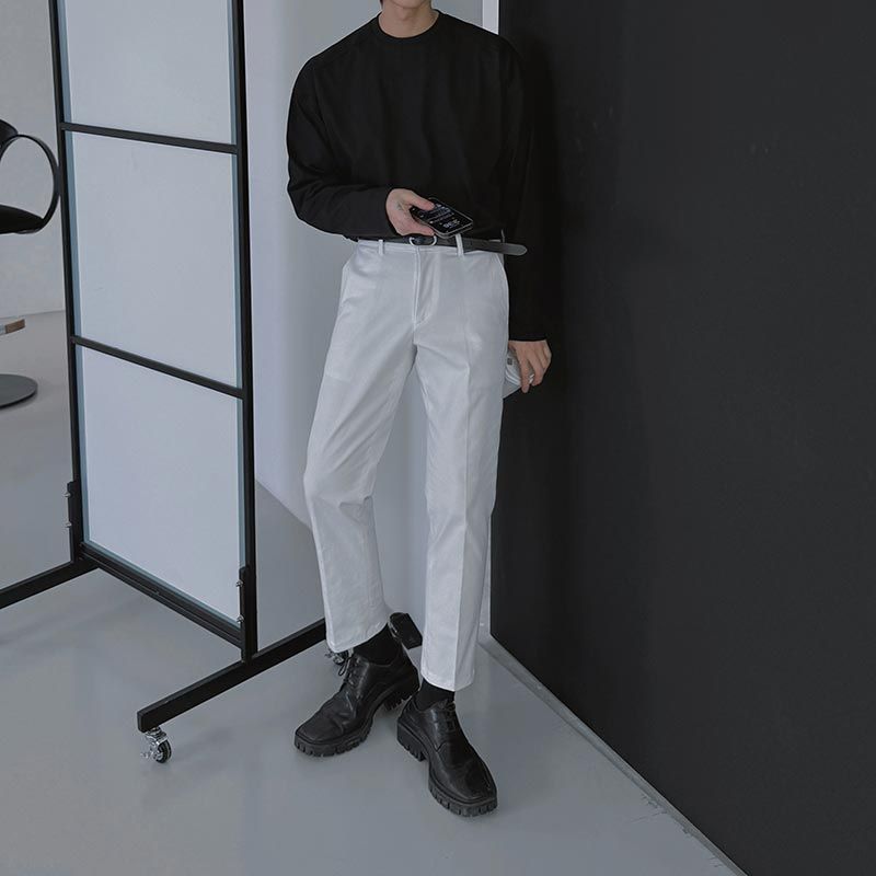 Awesome Back Banding Chino Pants (6color)