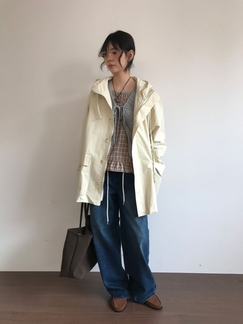 Haven Frill Check Blouse (2color)