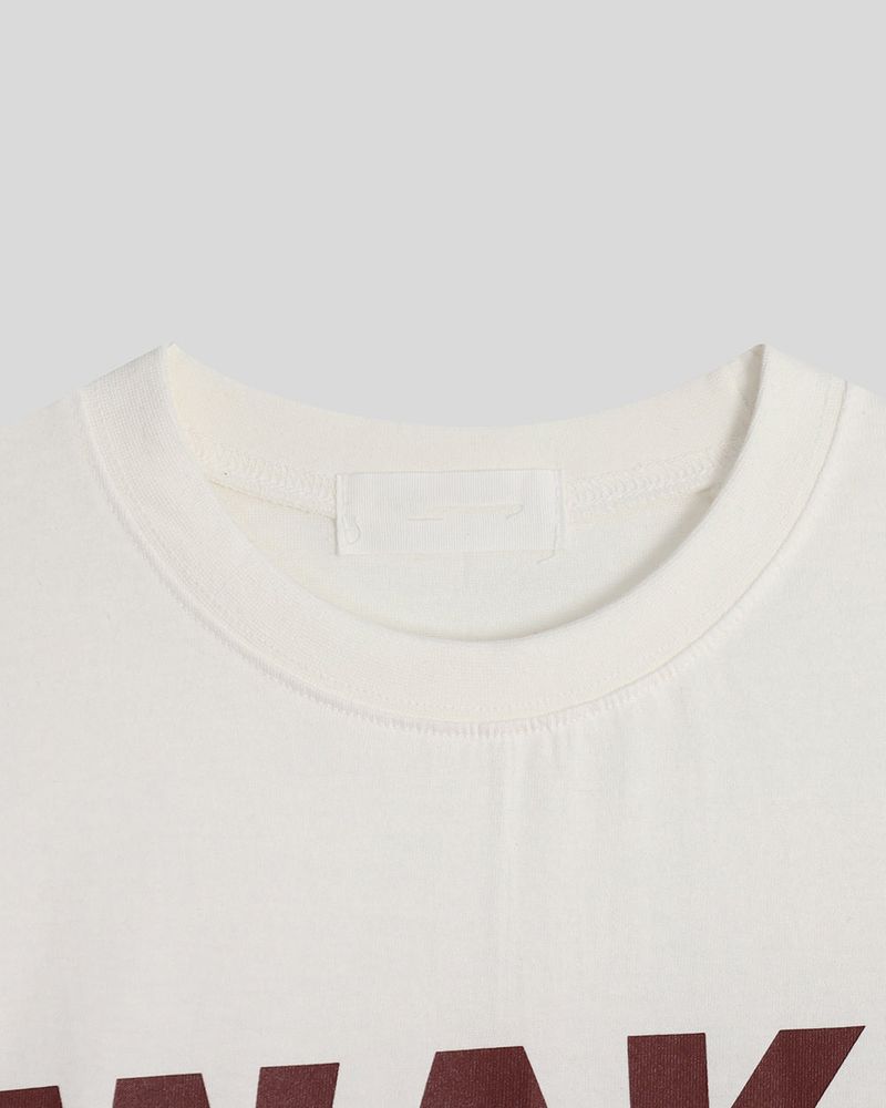 Text Regular Fit Long Sleeve