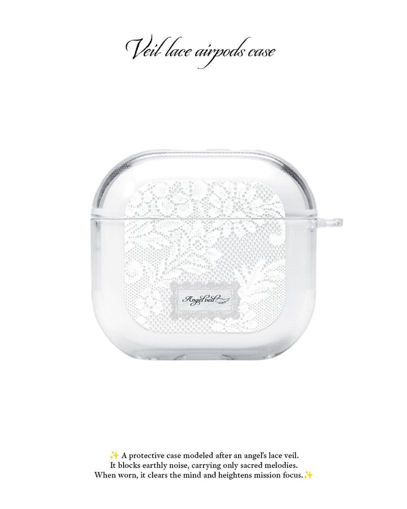 SOLARBEEAM（ソーラービーム）の「Angel Veil Lace AirPods Case（Smartphone Accessories）」