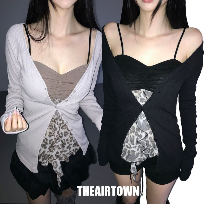 THEAIRTOWN（ザエアータウン）の「バスロングカーディガン(3 color) （トップス）」