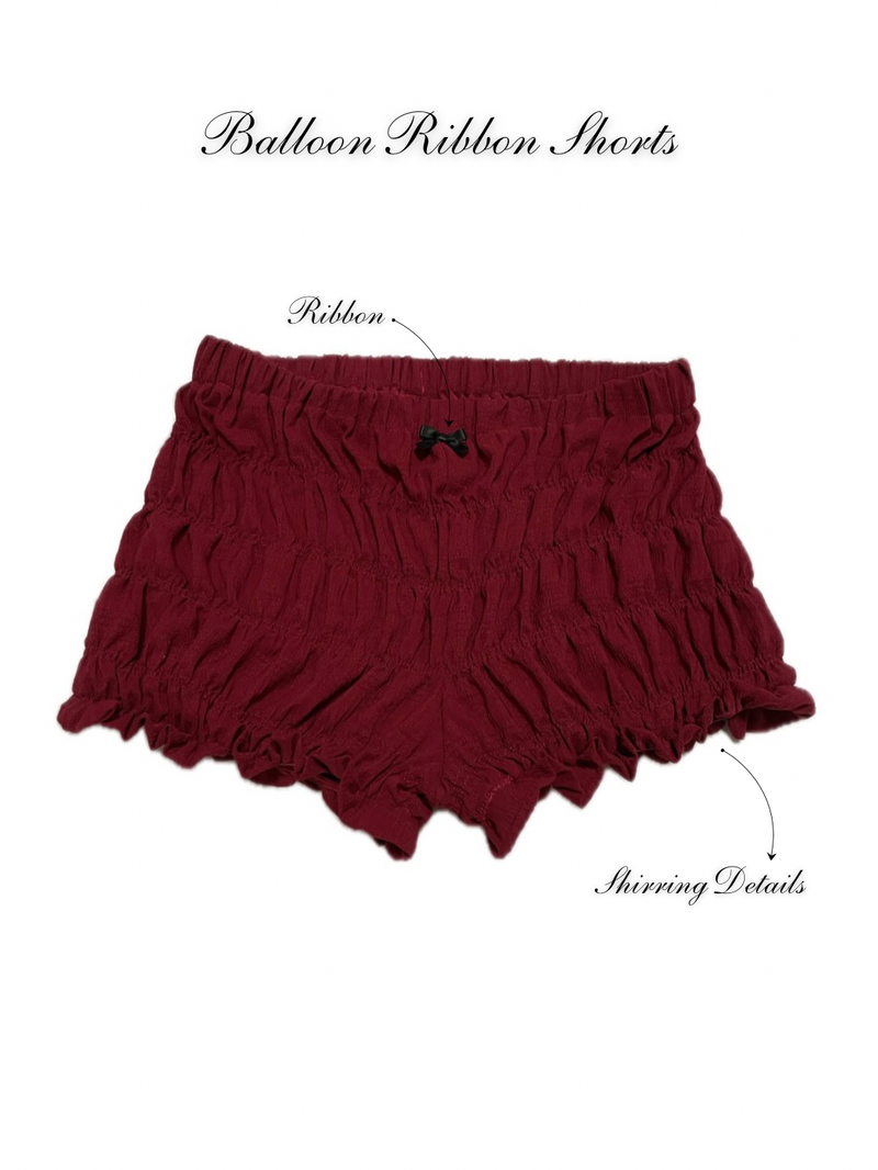 Balloon Ribbon Shorts