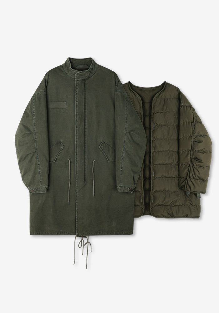 WT Aging Pigment Cation Long Padding Parka