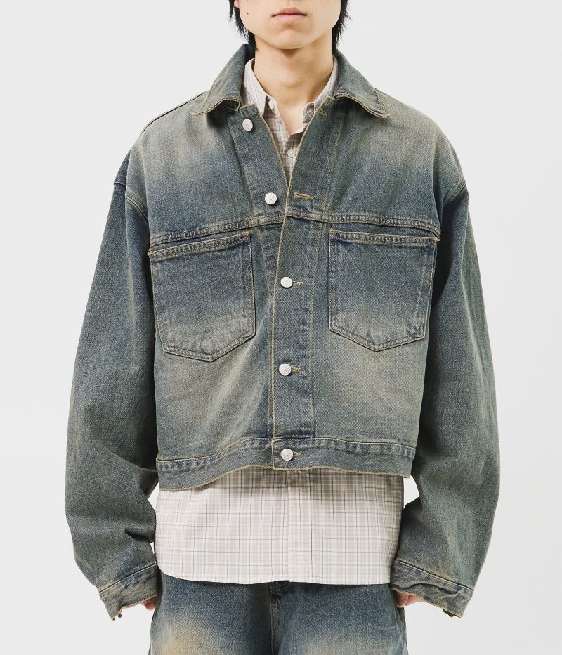 HIFIFNK（ハイファイファンク）の「Frog Oversized Crooped Jacket（Jackets/Outerwear）」