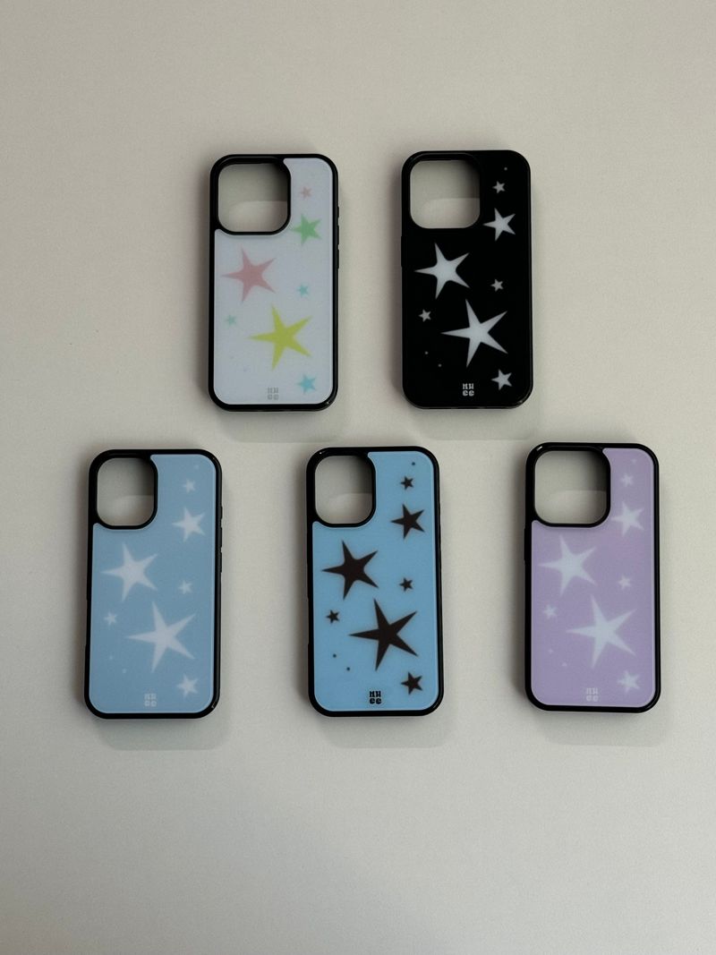 stars case (pink) 