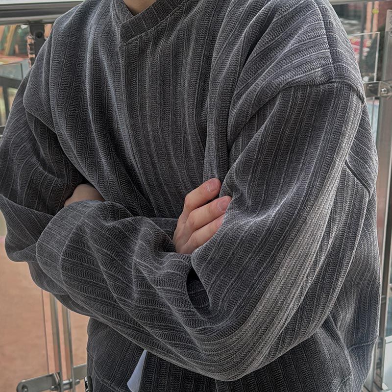 Velour Crop Cardigan (3color)