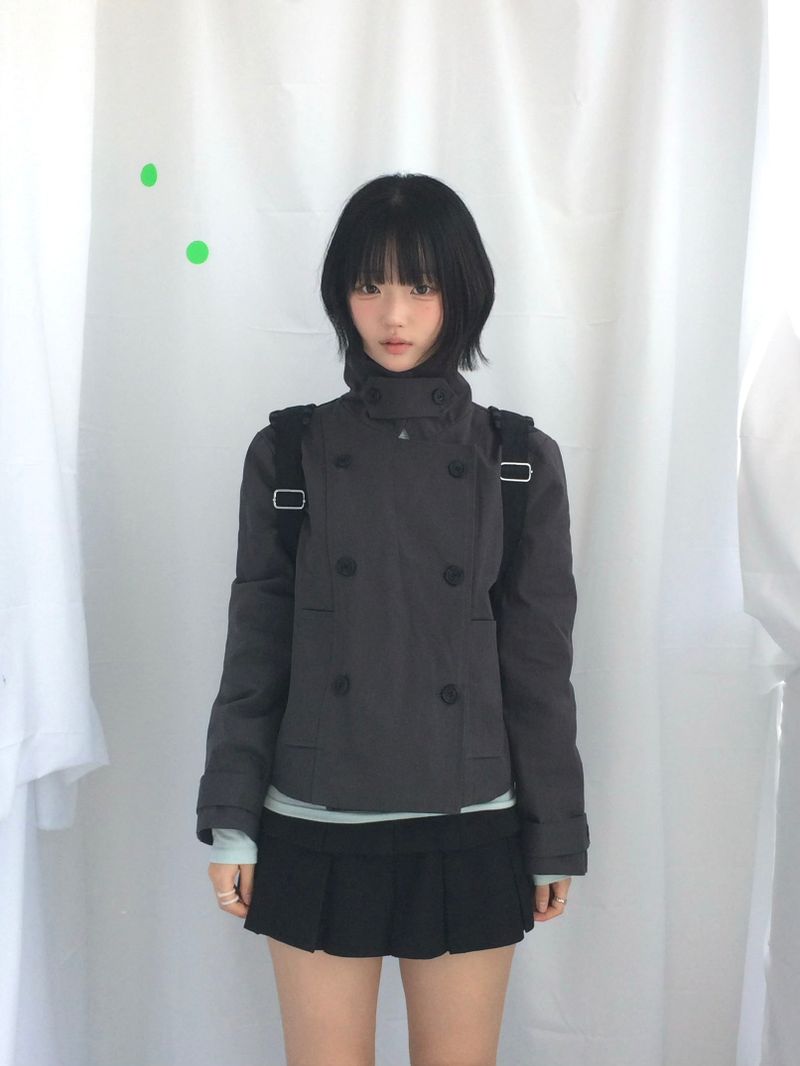 ner.ui.bin(ノエビン)の「double frill pleated skirt(Skirts)」