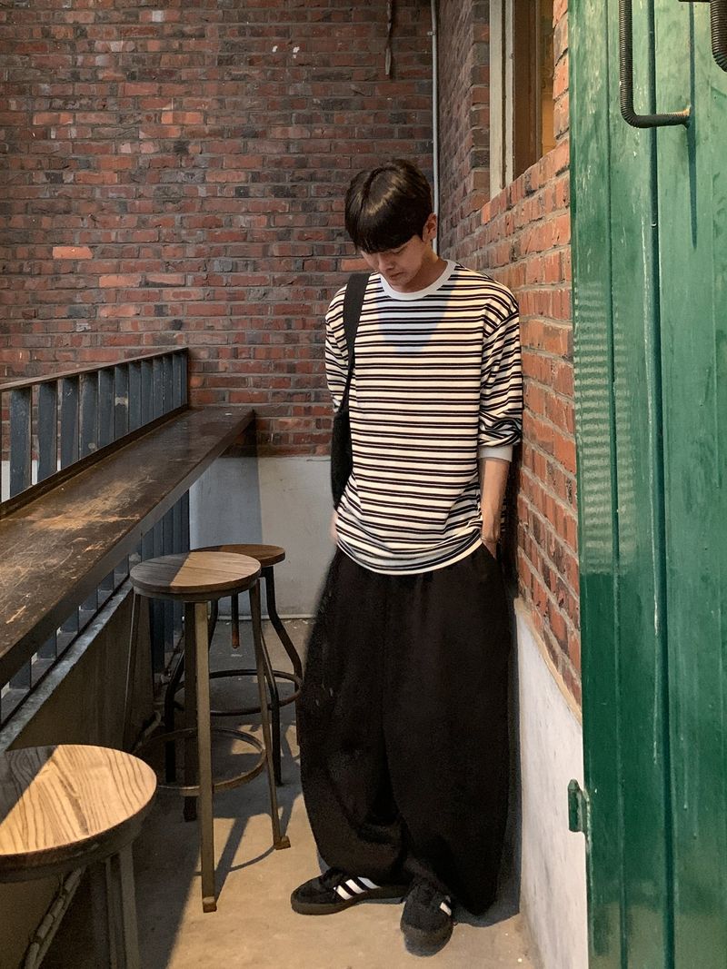 MR Morin Loose fit stripe MTM