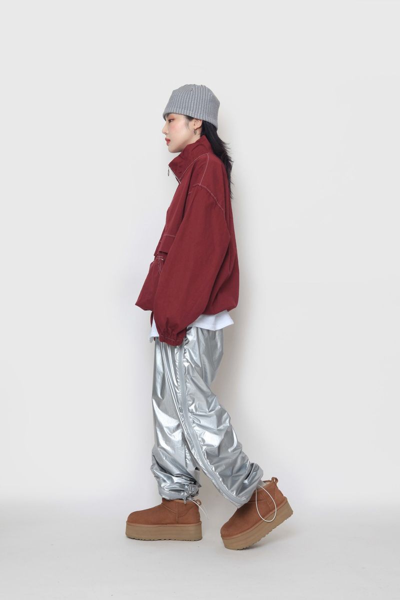 Stitch washing anorak