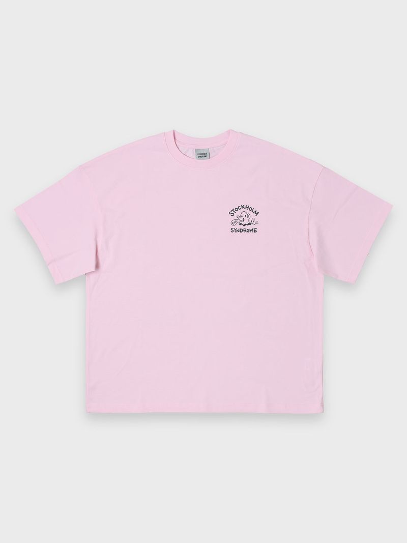 ゴーストTシャツ - ピンク