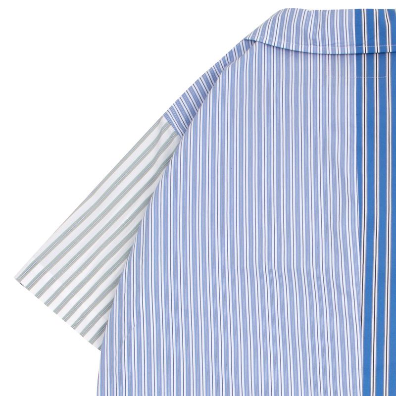 REGULAR STRIPED SHORT SLEEVE PAJAMAS_SYS9BL52BU