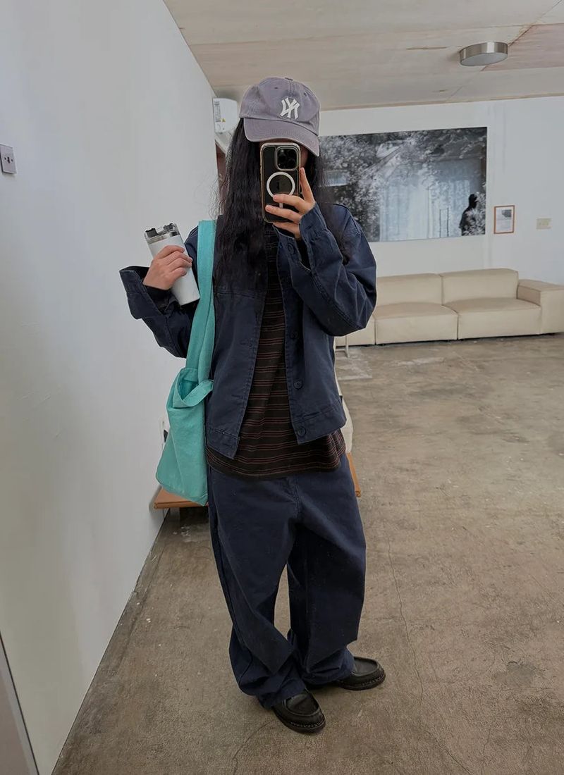cachion washing work jacket
