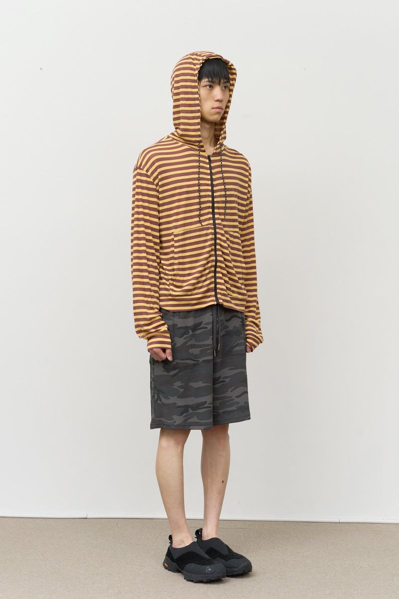 Robe Striped Zip Hoodie
