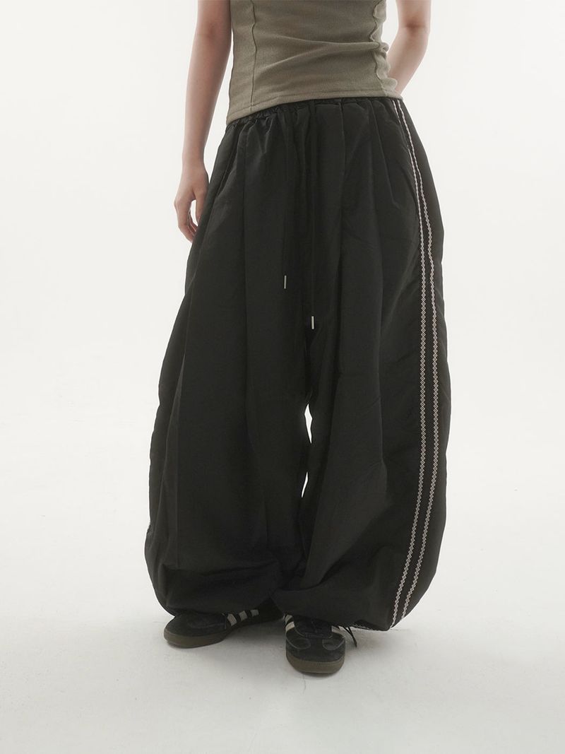 Poke jacquard track pants -3C