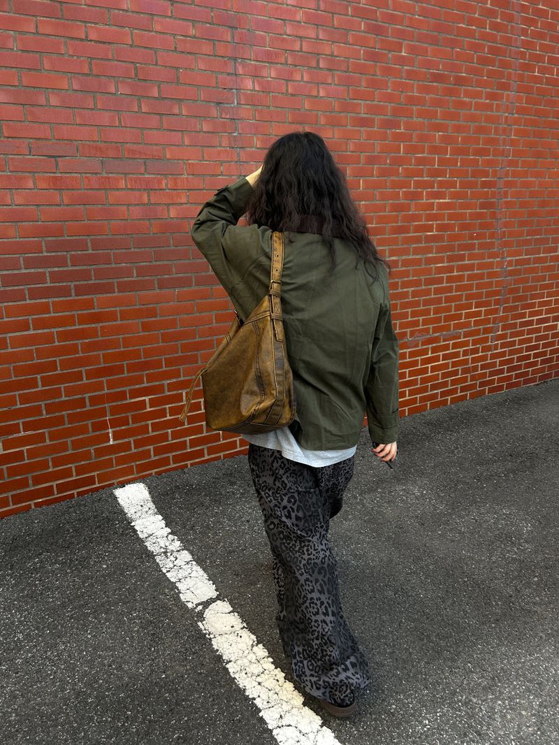 (2color) two-way buckle bag