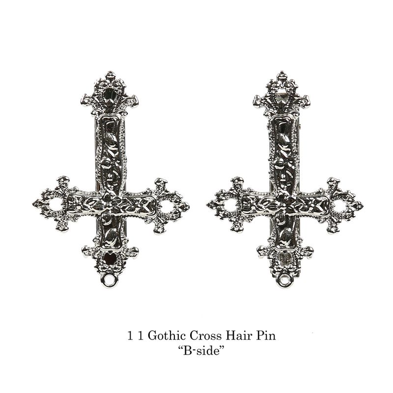 1 1 Gothic Cross Hair Pin