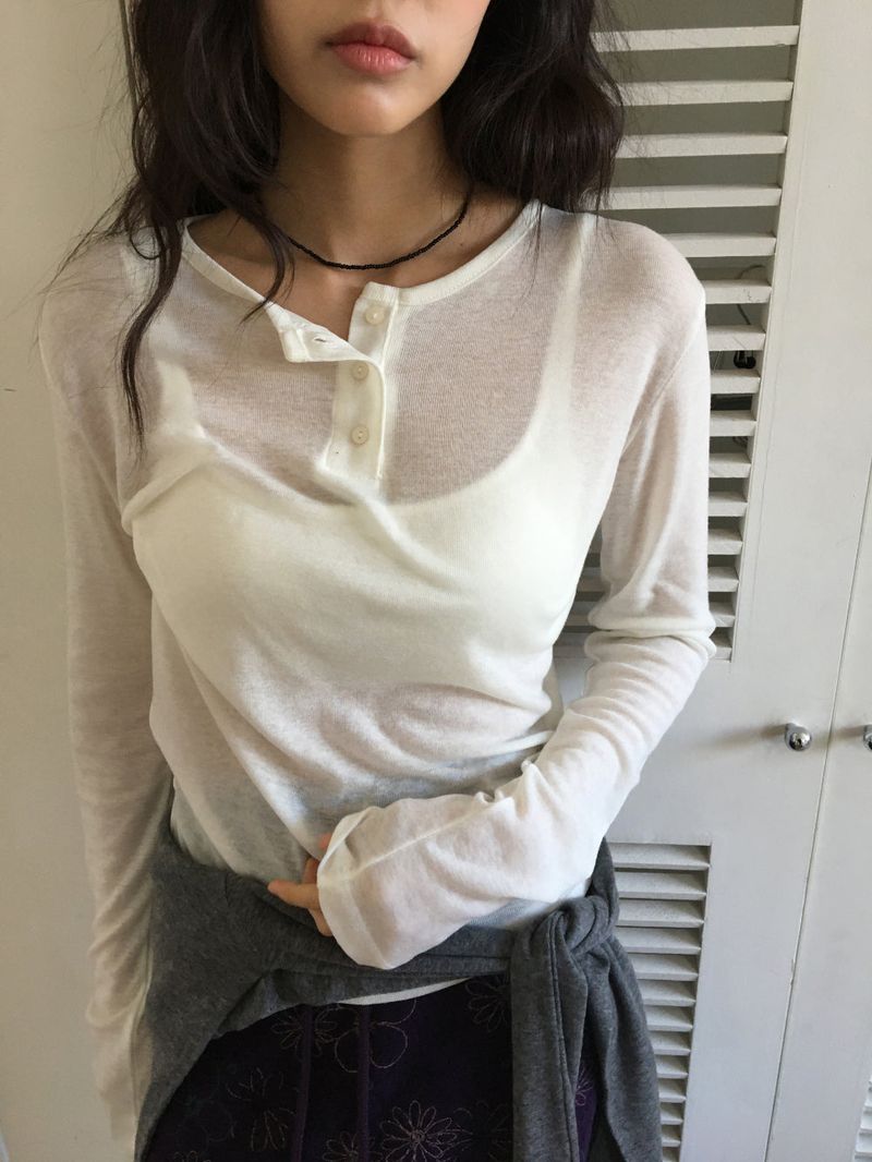 [MD's Pick]Button Long Sleeve (7 Colors)