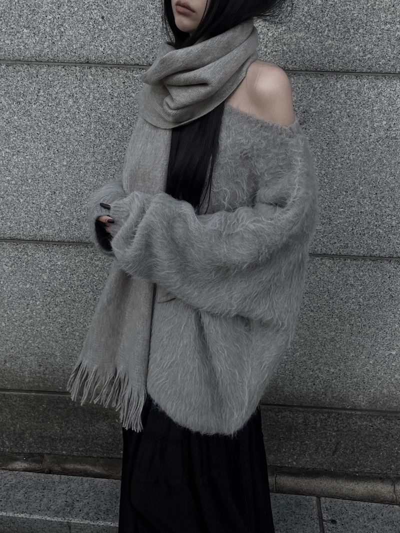 basic soft muffler (2color)
