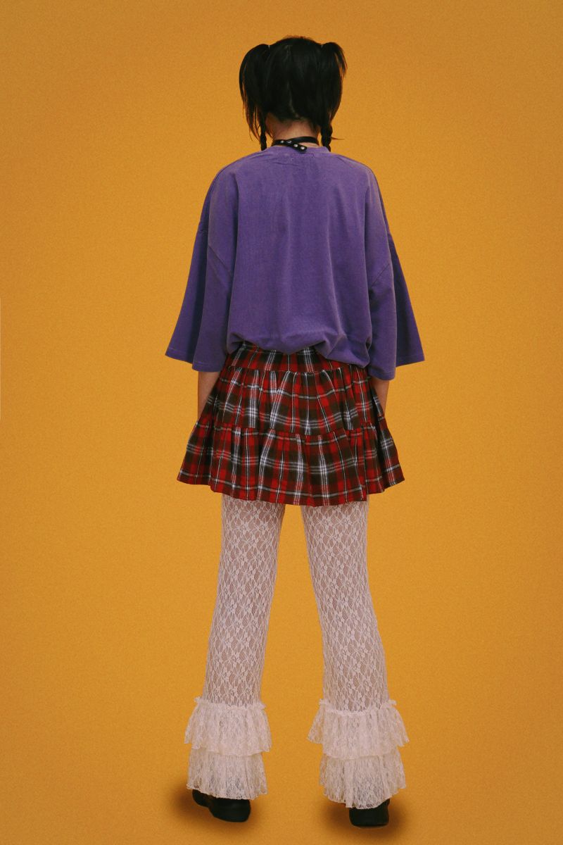 kiki check skirt (2color)
