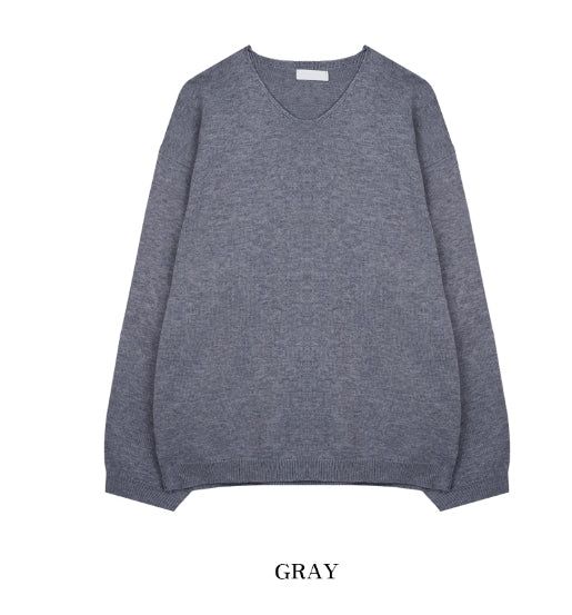 Modi loose fit v-neck knit
