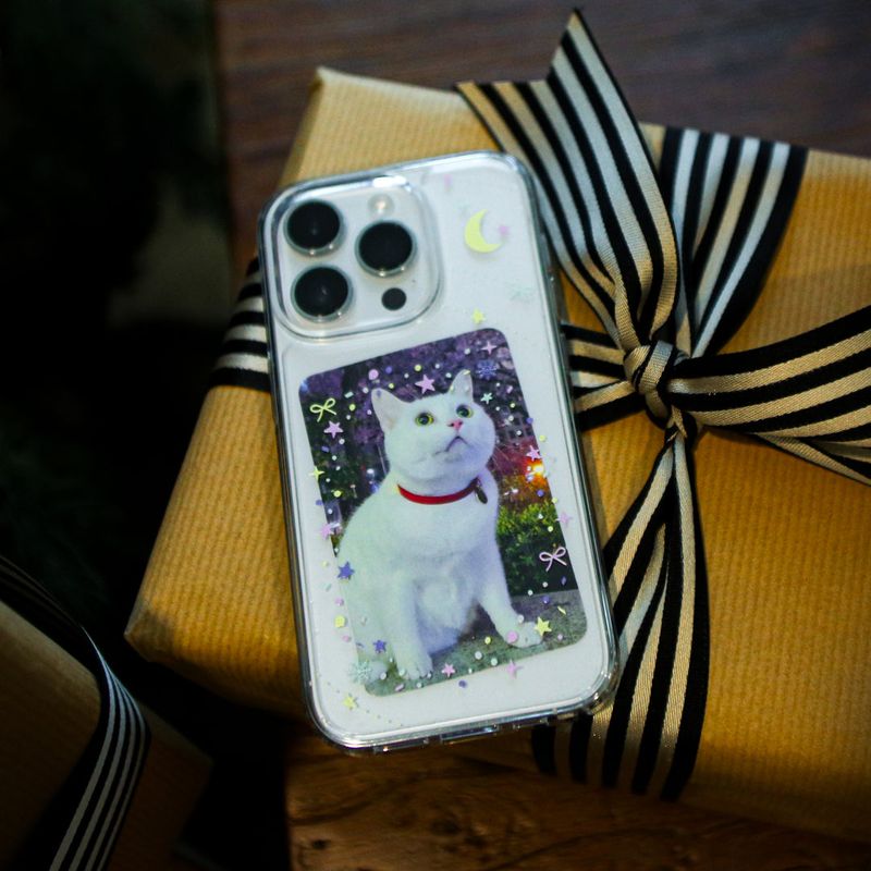 Pastar Pesto(パスターぺスト)の「【MADE】Snow starlight Jelly hard Phone case(Smartphone Accessories)」