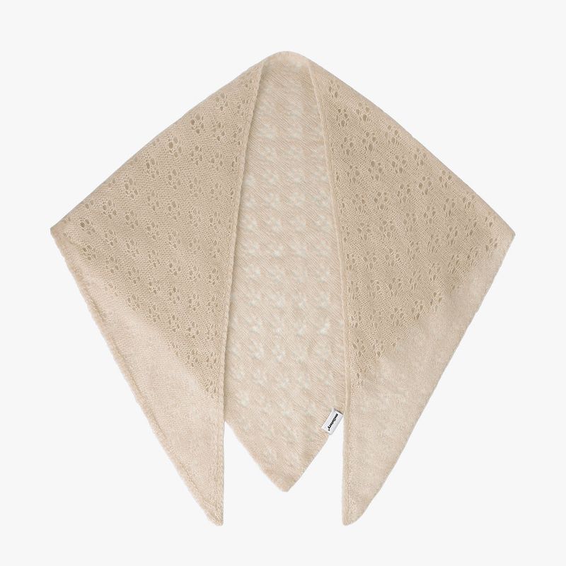 mellotory（メロートリー）の「[CASHMERE 100%] CASHMERE SHAWL MUFFLER (BEIGE)（Fashion Accessories）」