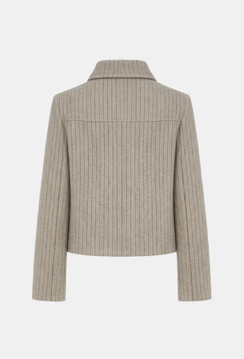 Mila Stripe Short Jacket