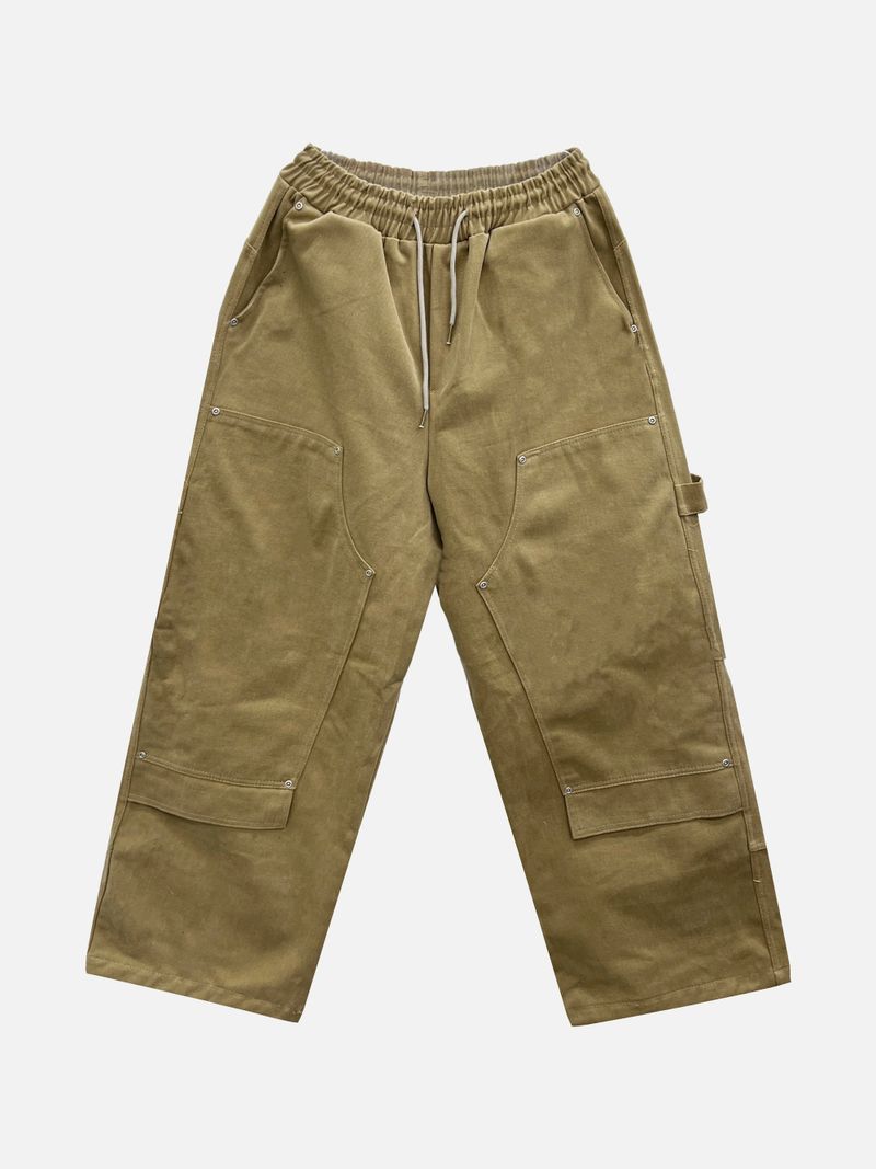 Clip double-knee carpenter pants 3C