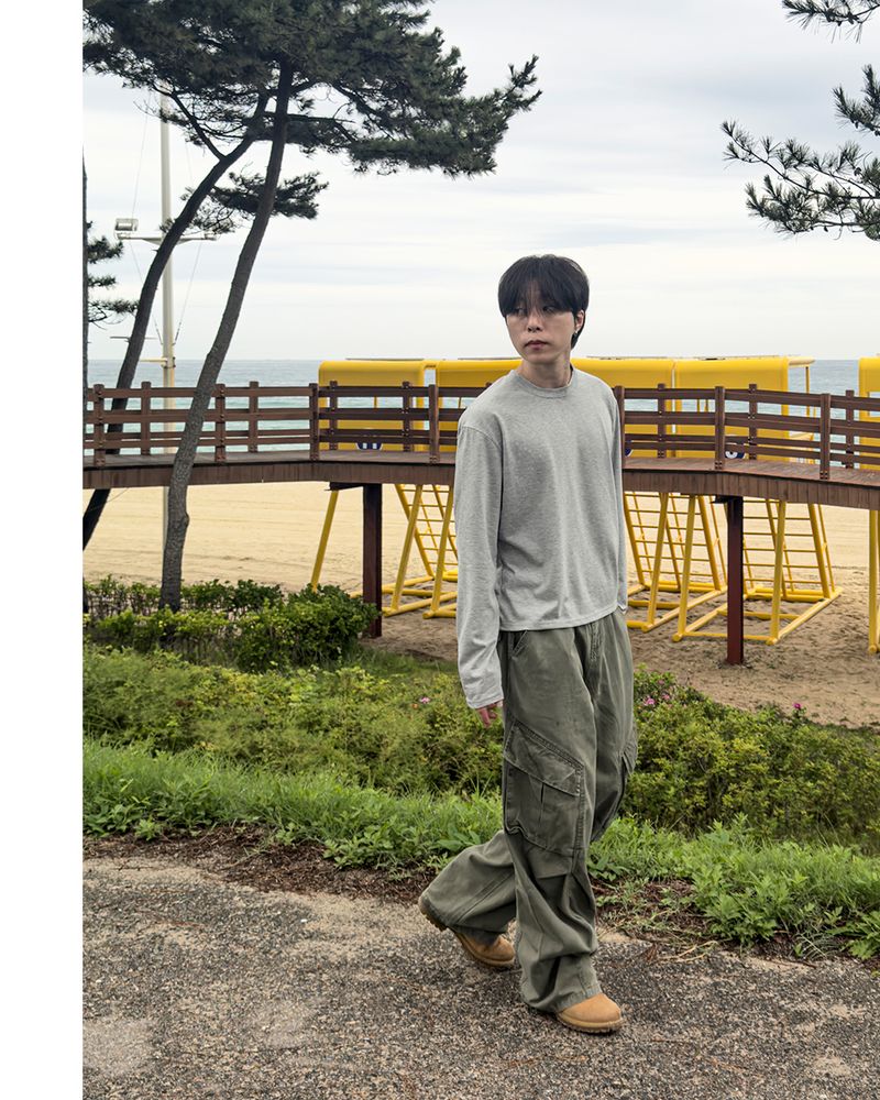 Pre Supima Cropped Long Sleeve