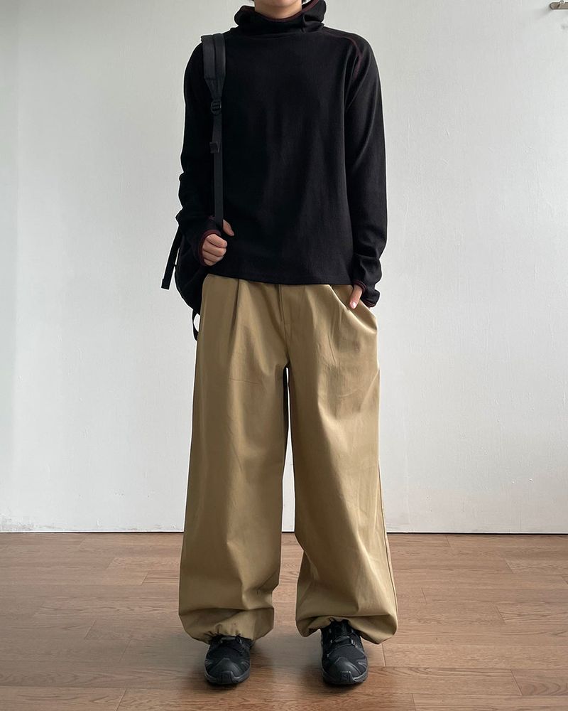 Tork Print Cotton Pants