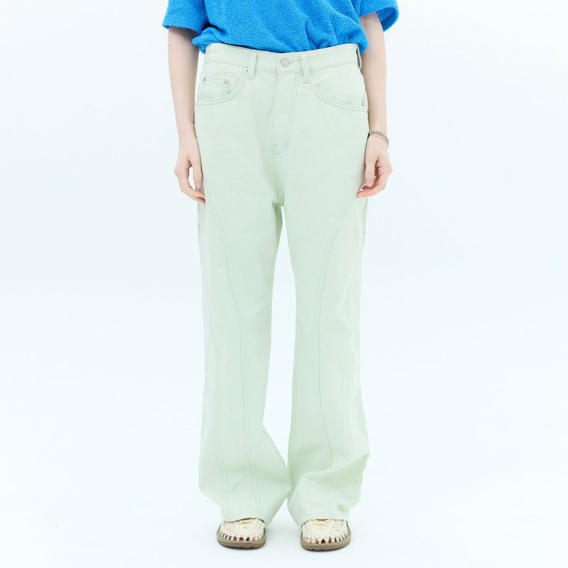Cutting line color denim