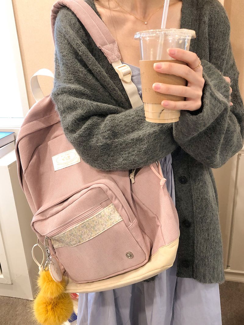 Bon voyage backpack_mauve pink