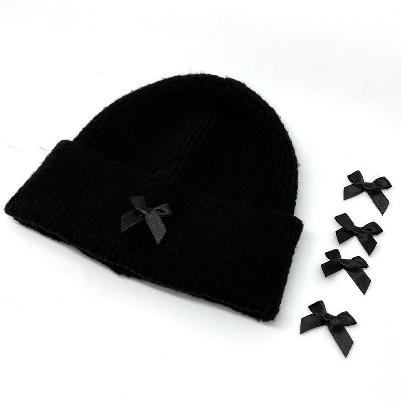 Ribbon Basic Beanie