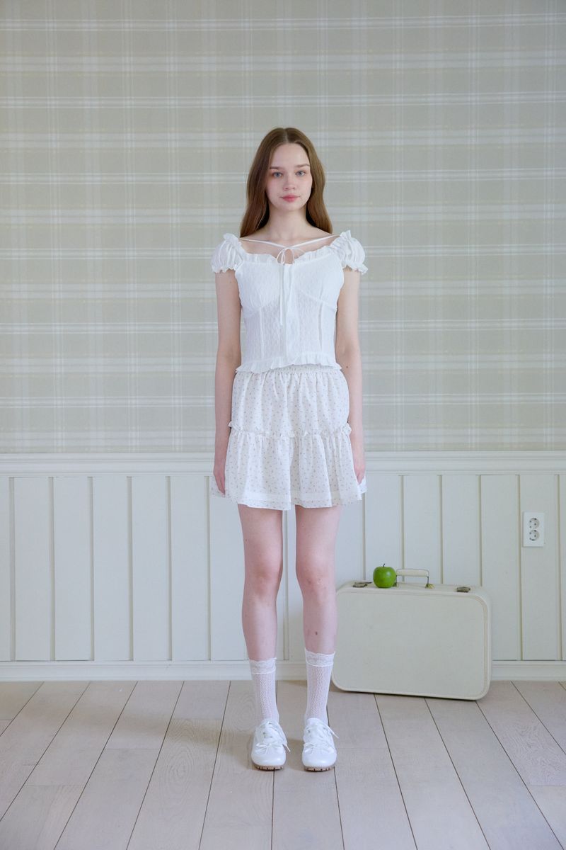 SERENE POSY MINI SKIRT