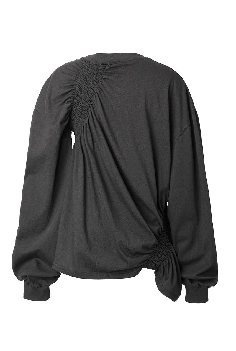 Roll smocking tee