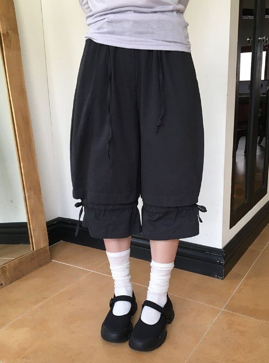 BAON（バオン）の「Yubiti Strap Bermuda Capri Pants（Pants）」