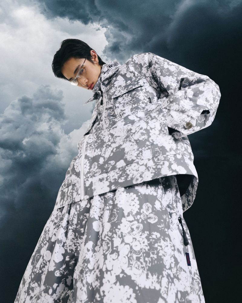 BSRABBIT(ビエスラビット)の「MF COLLAR NECK JACKET(Jackets/Outerwear)」