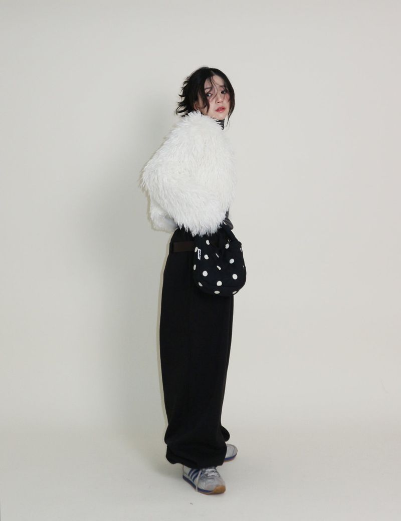 Angel Hairri Fur Bolero Short Jacket (Semi Cropped Jacket)