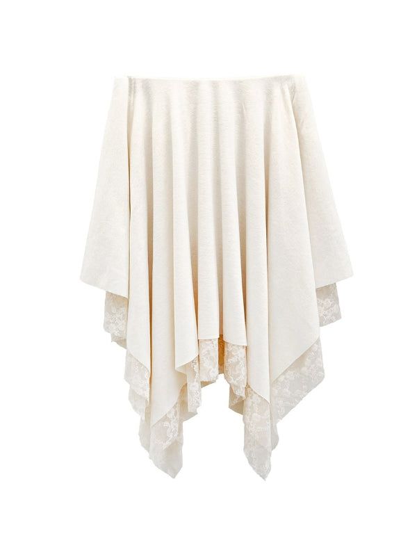 Softy Lace Layered Tiered Skirt