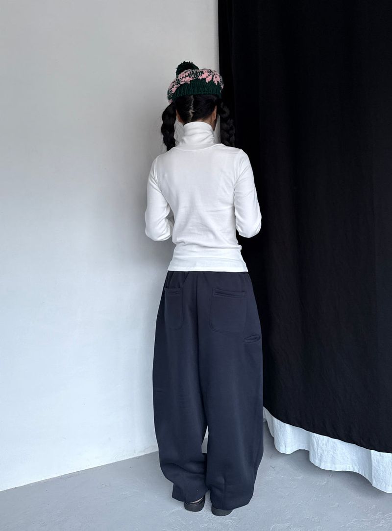 ベーシックタートルネックTシャツ