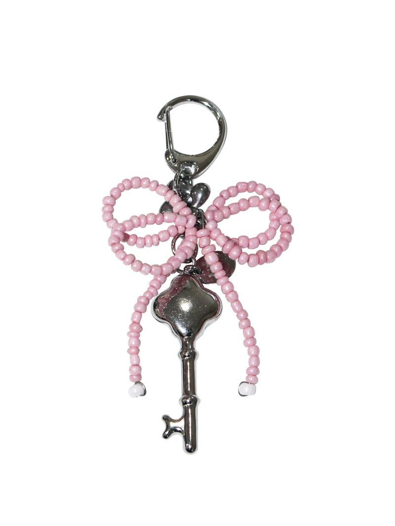 nari.objet（ナリオブジェ）の「[OBJET] Loveseal double bow keyring（Toys/Key Holders）」