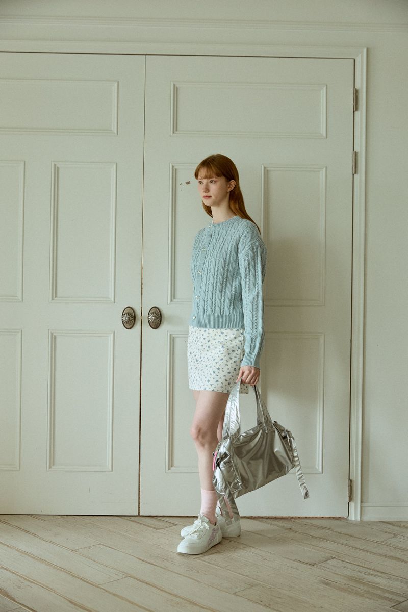 MARGARET TWIST CARDIGAN