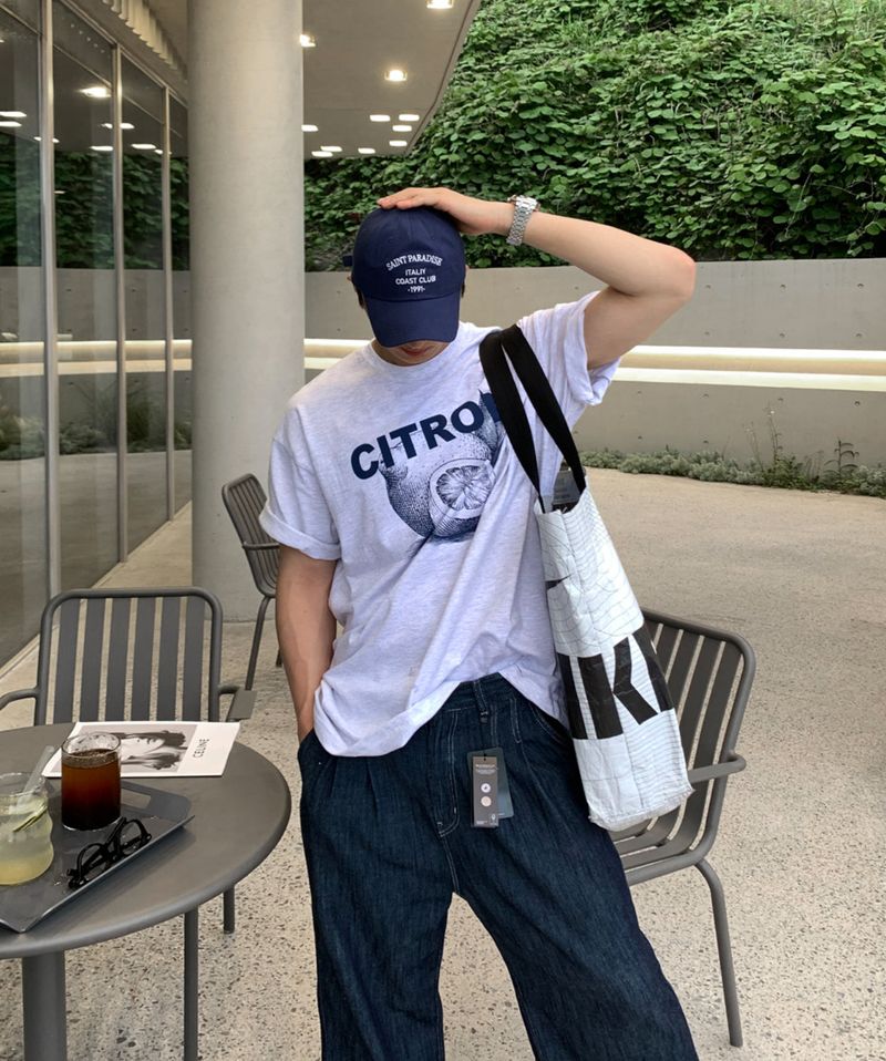 Ayward Two-Tuck Linen Wide Denim