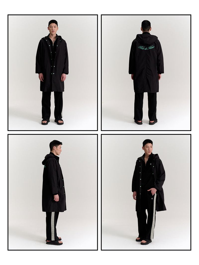 Hooded Single Coat