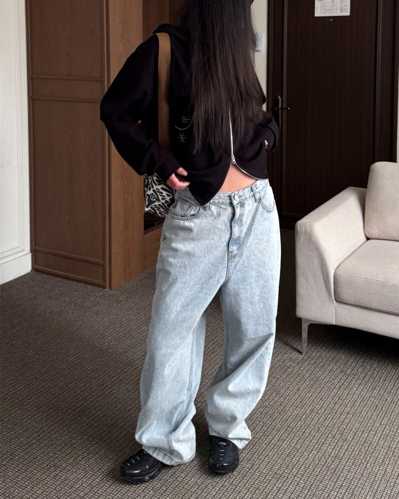 Snow denim jeans