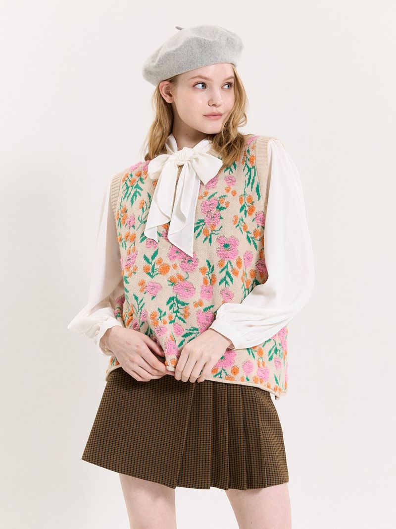 PUFF TIE BLOUSE