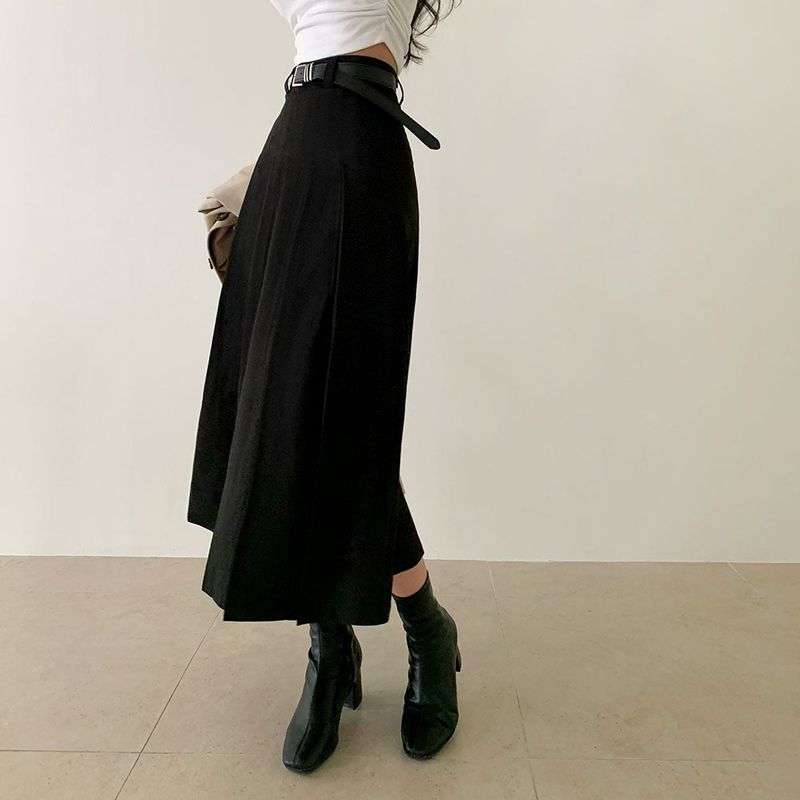 BEIDELLI（ベイデリー）の「[Belt set/Recommended!] Rose Pleated Long Skirt（Skirts）」